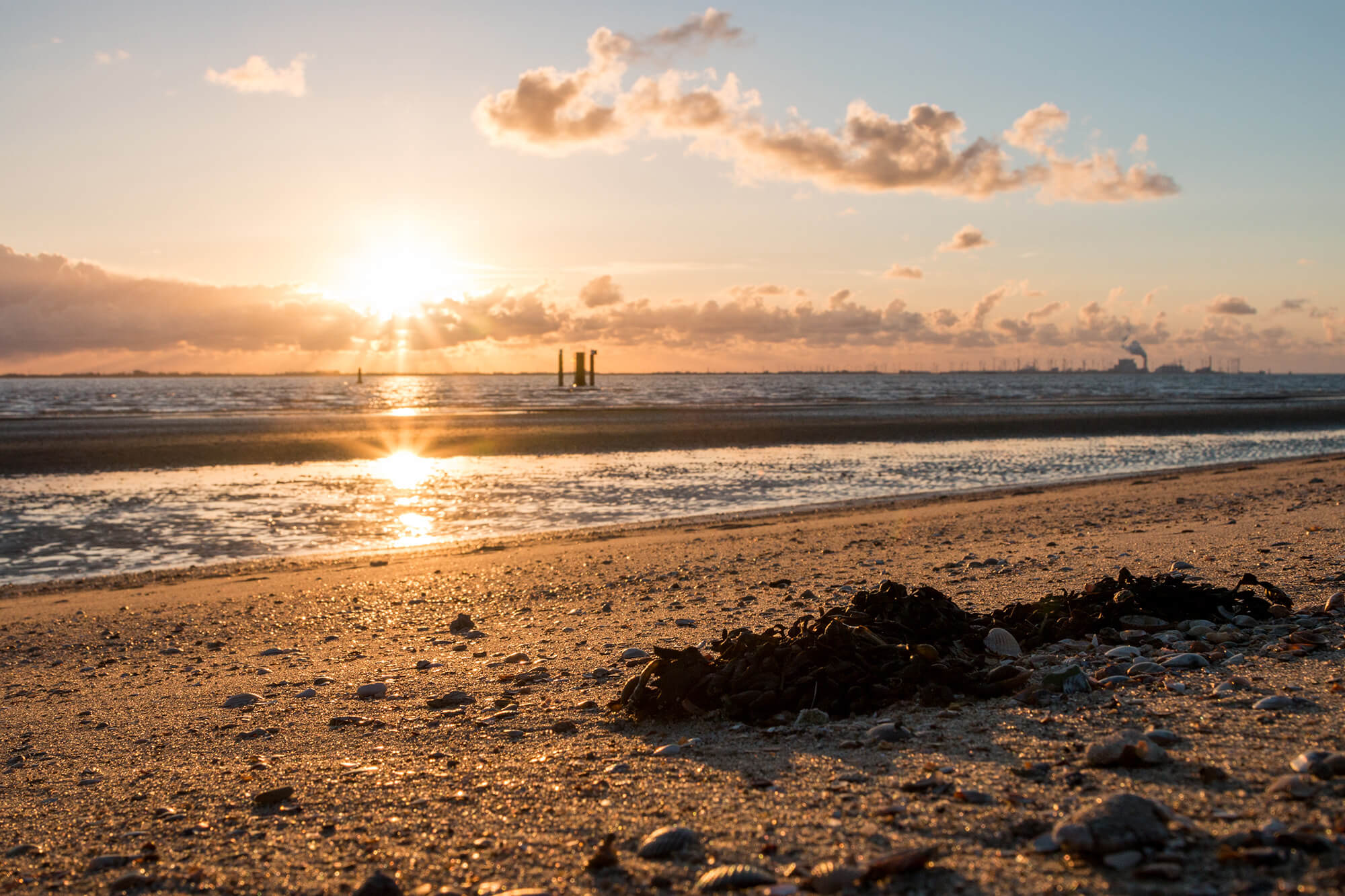 Sonnenuntergang Knock Emden